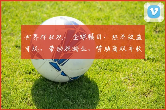 世界杯狂欢，全球瞩目，经济效益可观，带动旅游业、赞助商双丰收，商机无限。